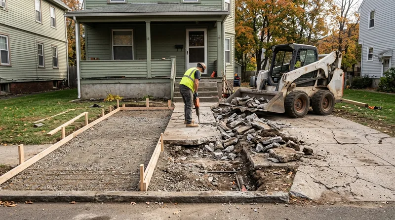Concrete Removal & Replacement New Haven
