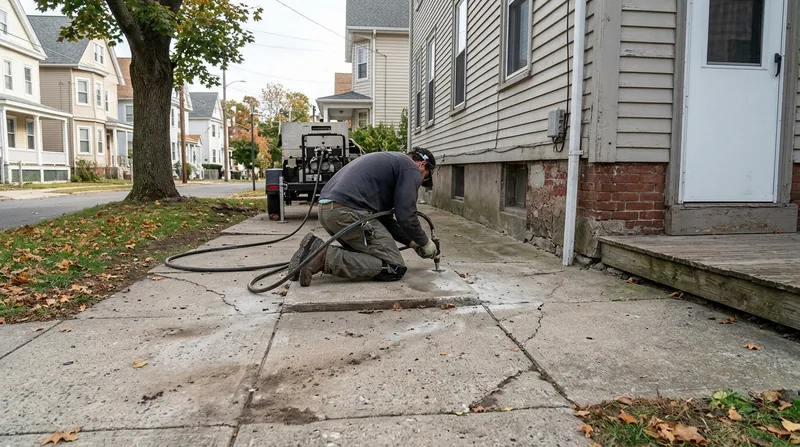 Concrete Leveling & Slab Lifting New Haven